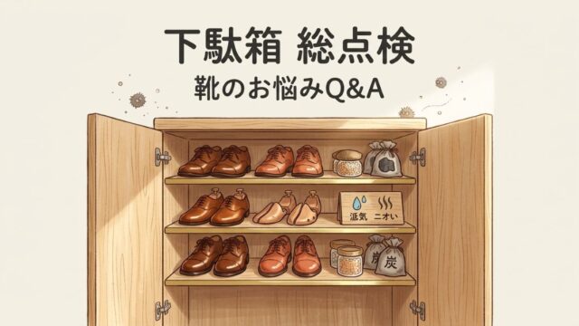 梅雨明け後の下駄箱総点検術｜カビ・湿気を残さない収納リセット