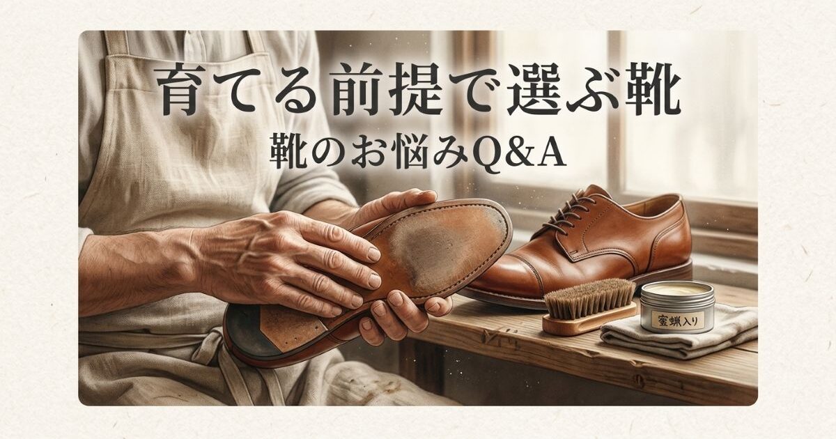 「育てる前提」で選ぶ夏靴 リペア需要2倍時代の買い方