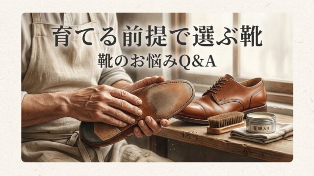 「育てる前提」で選ぶ夏靴 リペア需要2倍時代の買い方