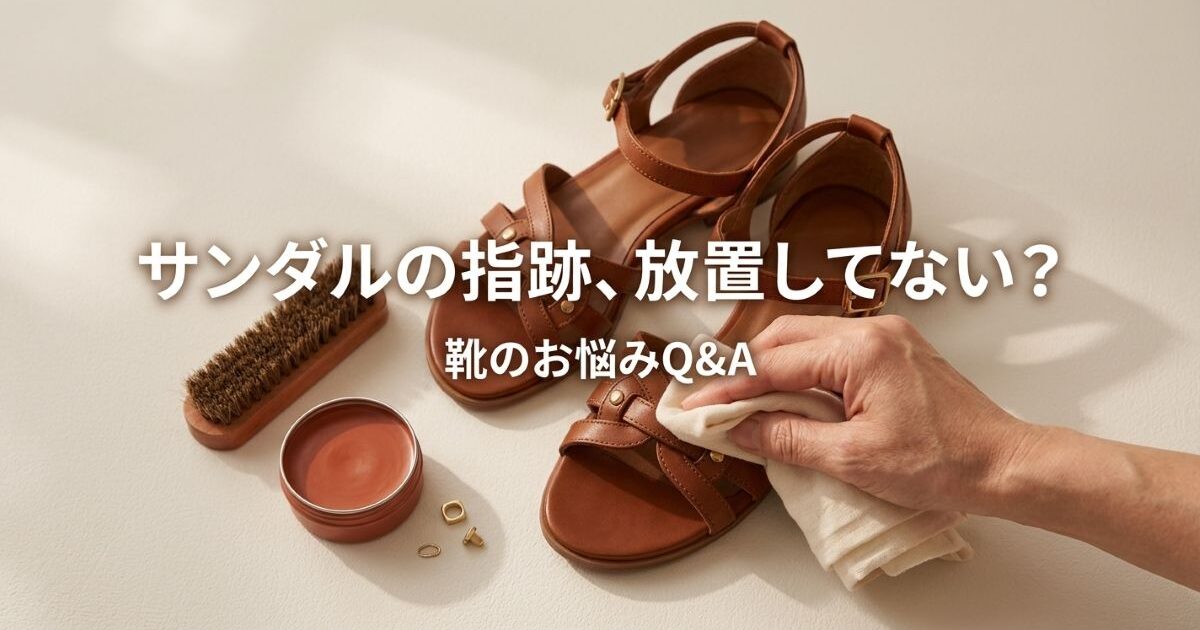 サンダルの「指跡くっきり」問題、放置してない？夏の素足ケア＆焼け跡対策決定版