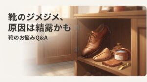 靴が蒸れるのは季節の変わり目のせい？汗と結露の違いと対策