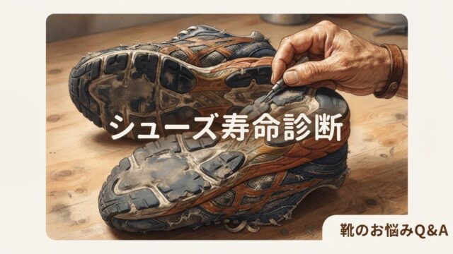 ランニングシューズ寿命診断｜秋マラソン前の寿命目安とローテーション術