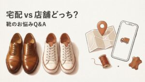 靴の宅配クリーニングは店舗よりお得？料金・日数を正直に比較